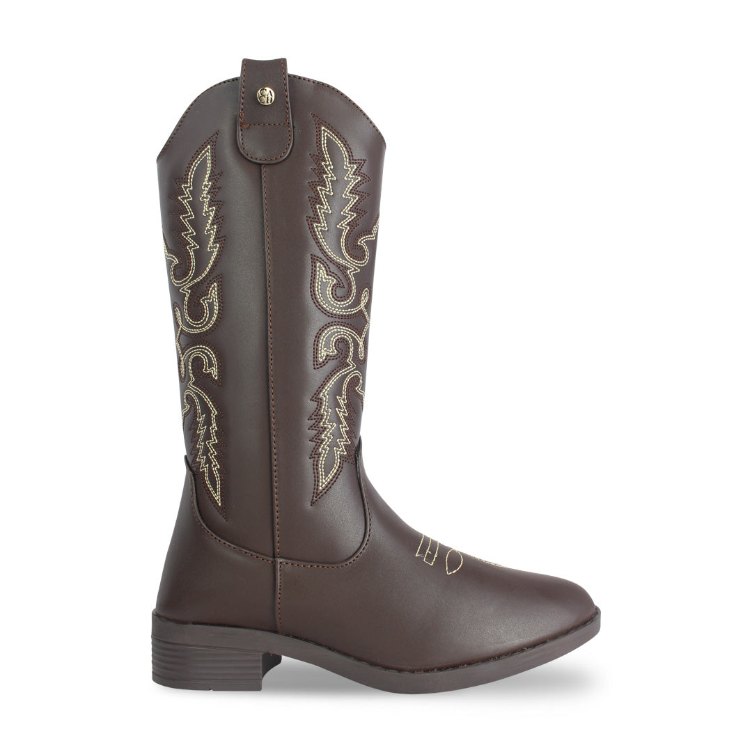 Bota Vaquera Siena 73815 Café Oscuro, vista 1