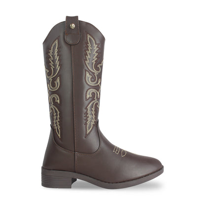 Bota Vaquera Siena 73815 Café Oscuro, vista 1