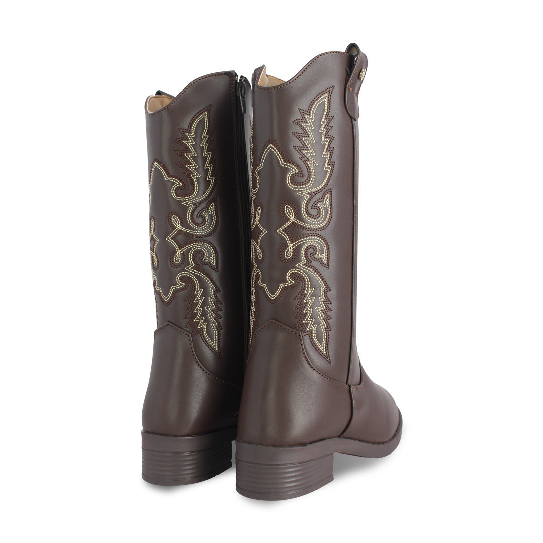 Bota Vaquera Siena 73815 Café Oscuro, vista 3