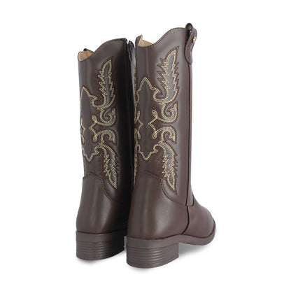 Bota Vaquera Siena 73815 Café Oscuro, vista 3