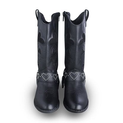 Bota Vaquera Niña 73816 Camila Sintético Negro