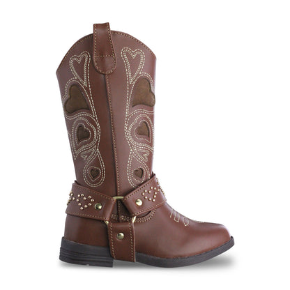 Bota Vaquera Niña 73816 Camila Sintético Tanino