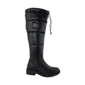 Bota Mujer 73915 Davina Negro Tubo Acolchonado