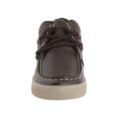 Bota Niño 740 Piel Café Cocida de la Punta