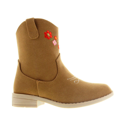 Bota Vaquera 74001 Café con Flores