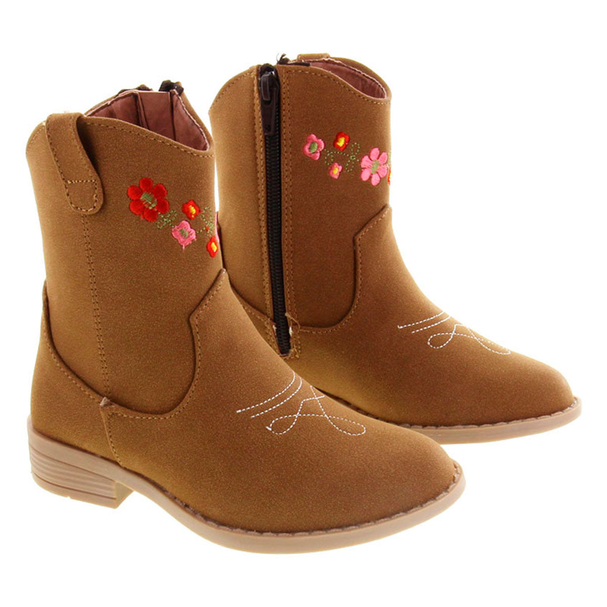 Bota Vaquera 74001 Café con Flores