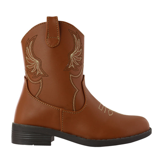 Bota Niña 74006 Tanino con Bordado
