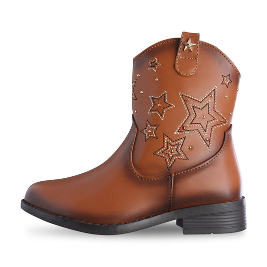 Bota Vaquera Niña 74007 Café