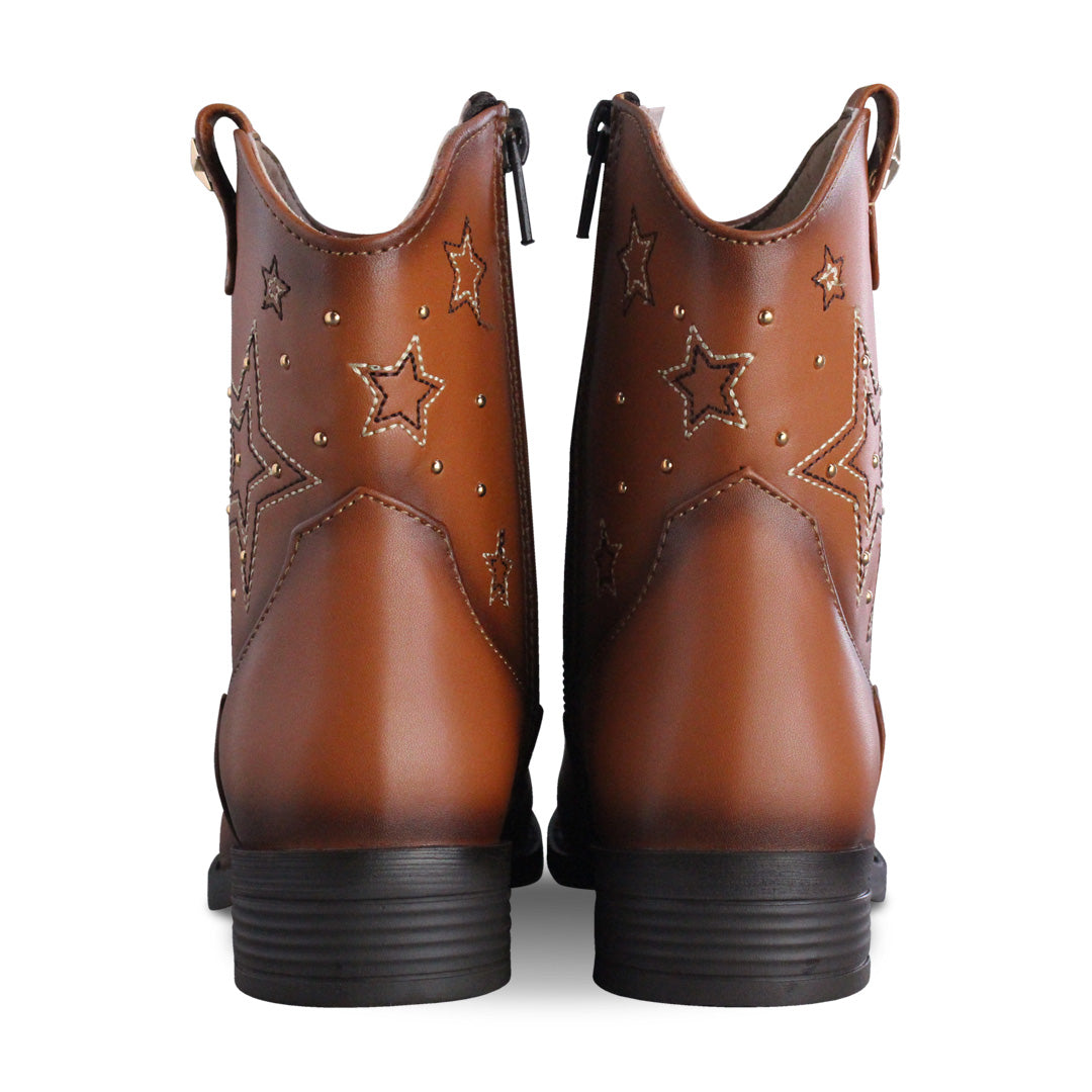 Bota Vaquera Niña 74007 Café