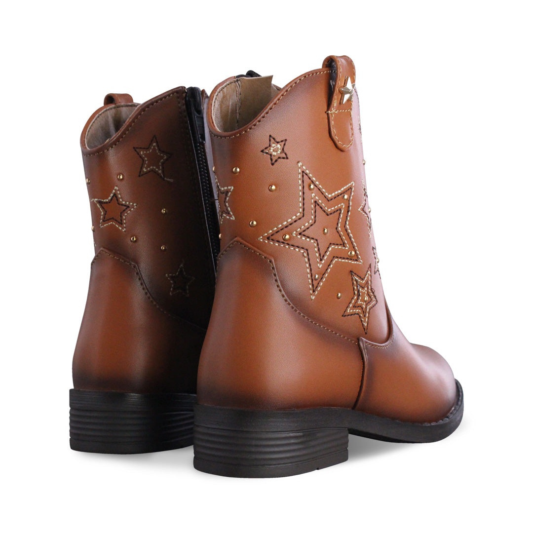 Bota Vaquera Niña 74007 Café