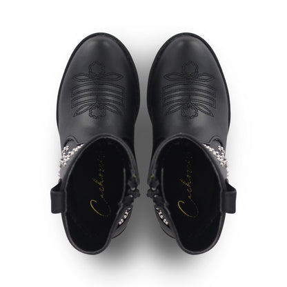 Botín Iris 74010 Negro, vista 5