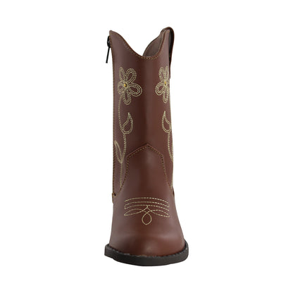 Bota Vaquera Niña 74020 Café Tanino