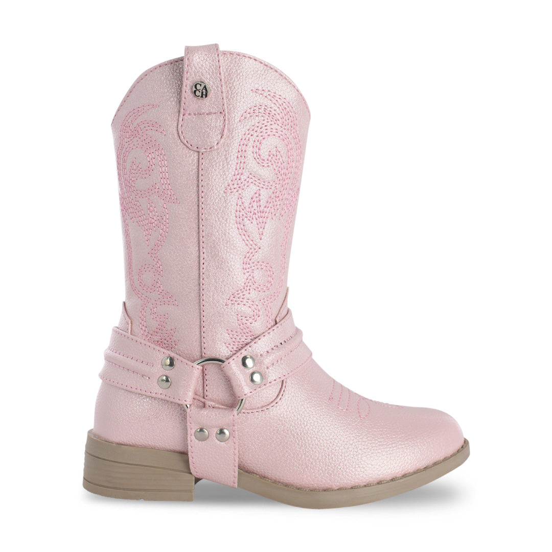 Botín vaquero Celina 74041 rosa, vista 1