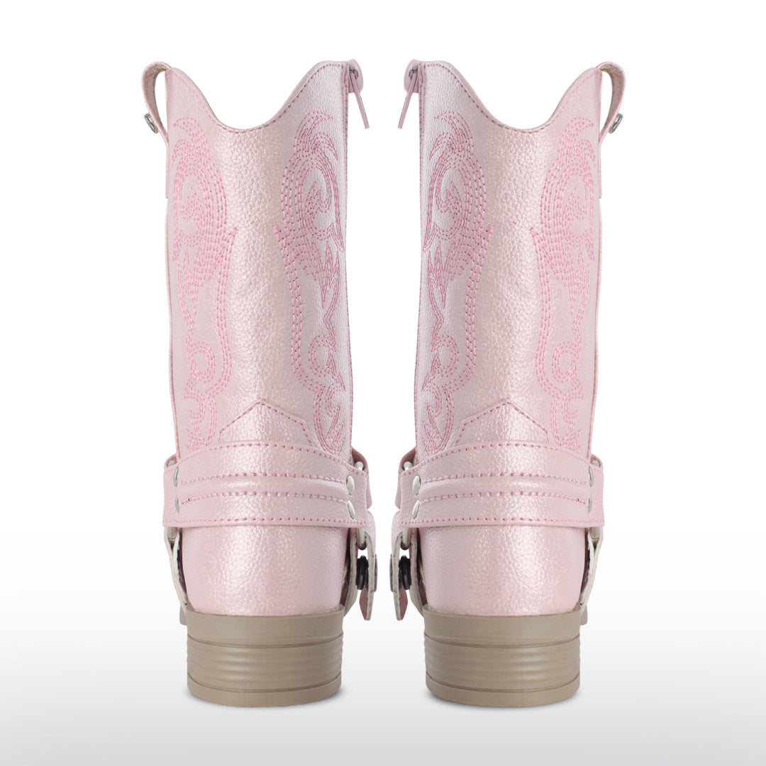 Botín vaquero Celina 74041 rosa, vista 2