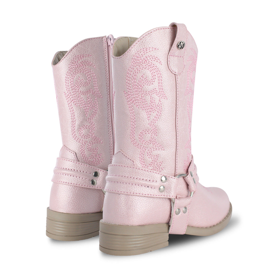 Botín vaquero Celina 74041 rosa, vista 3