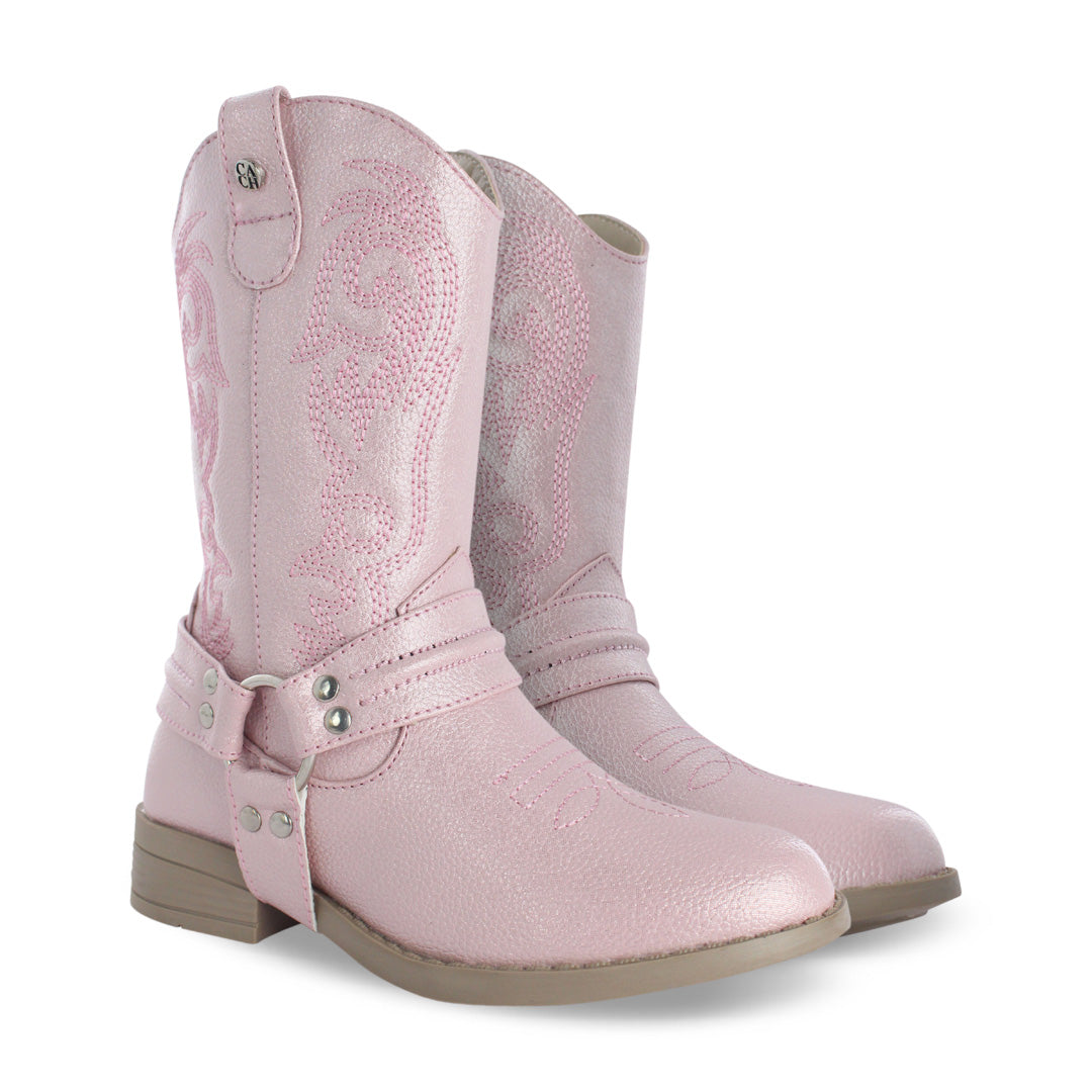 Botín vaquero Celina 74041 rosa, vista 4