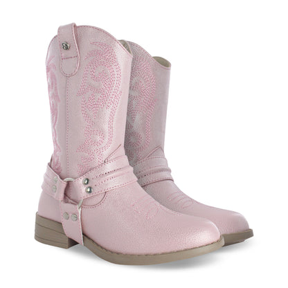 Botín vaquero Celina 74041 rosa, vista 4