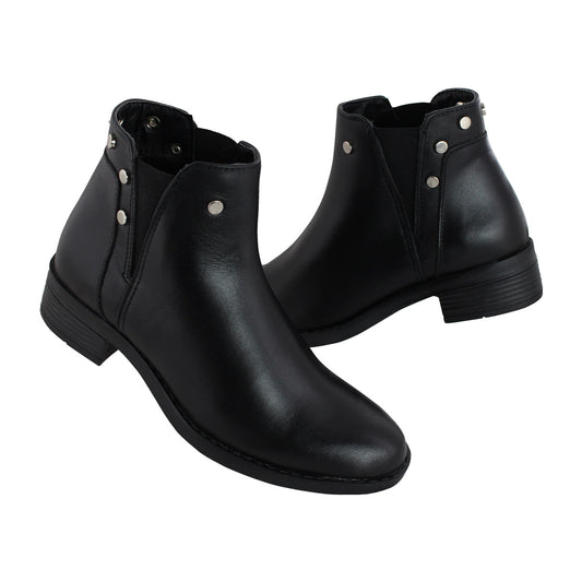Botín 74165 Davina Piel Negro