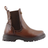 Bota mediana dama 7440 piel café