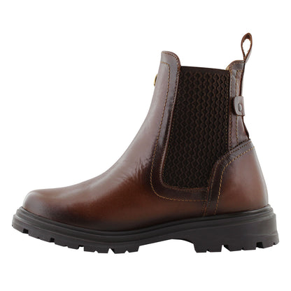 Bota Mediana Dama 7440 Piel Café
