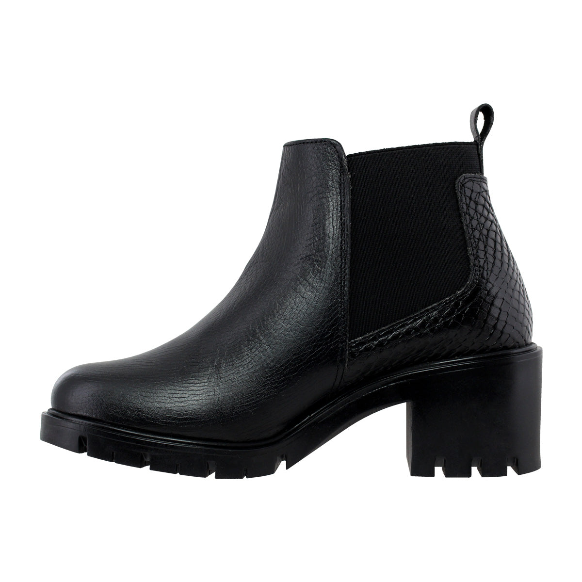 Botín Dama 81103 Davina Piel Negro