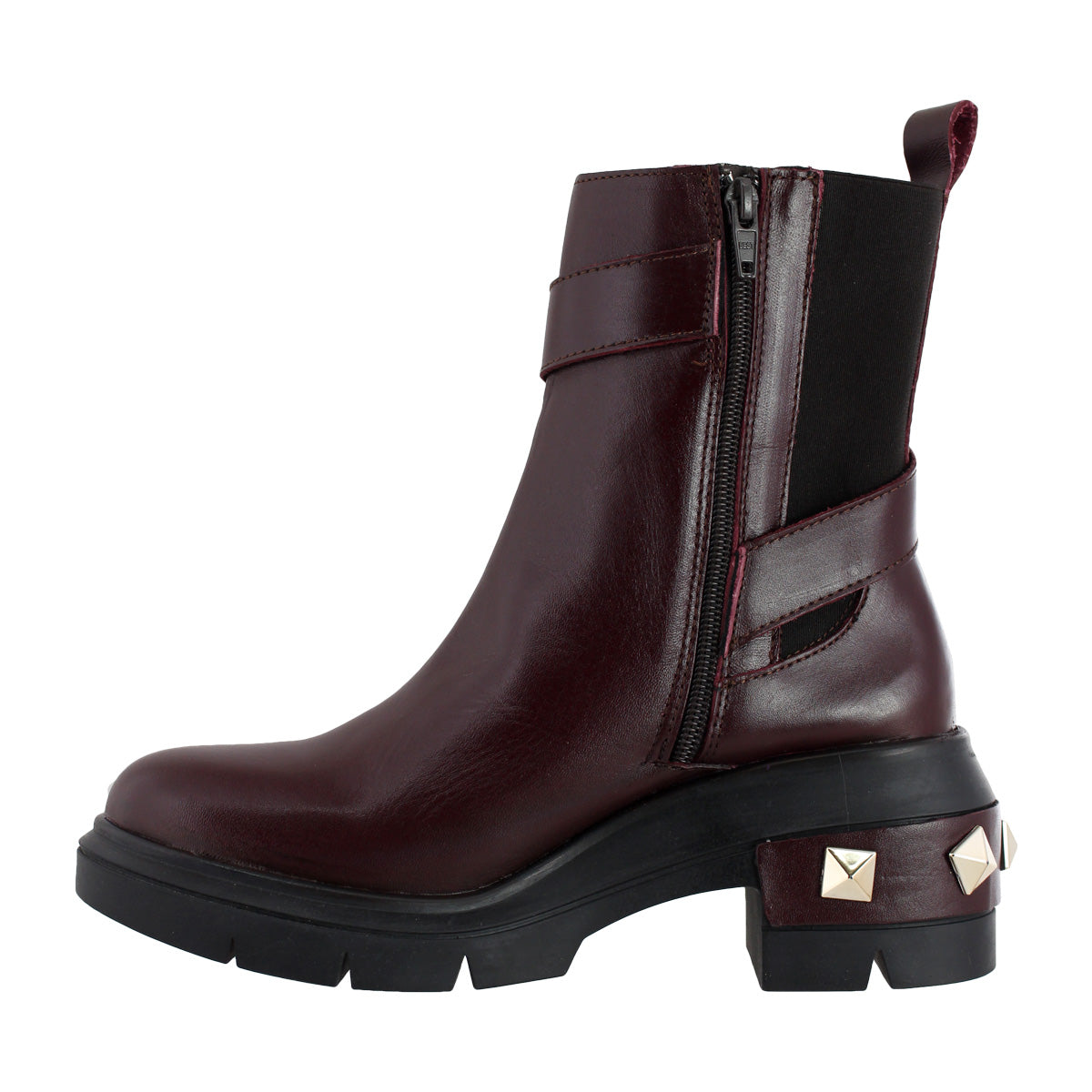 Bota Mediana 81220 Piel Davina Vino