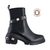 Bota mediana 81220 davina piel negra