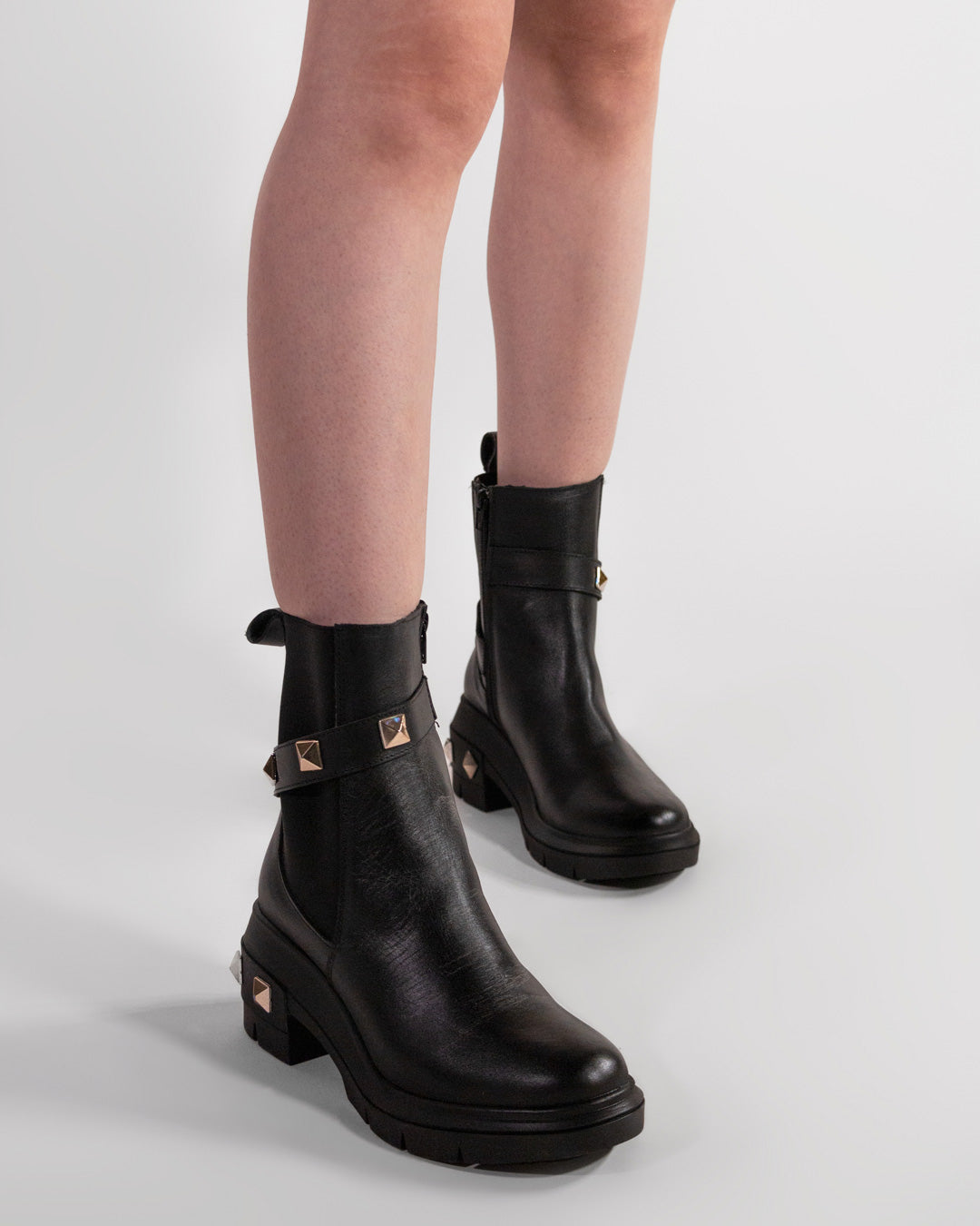 Bota 81220 Davina Piel Negra