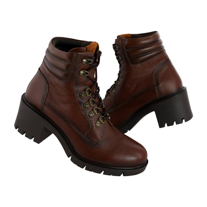 Bota Mediana 81304 Piel Davina Shedron