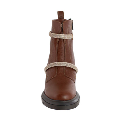 Bota Mediana 81402 Piel Davina Café