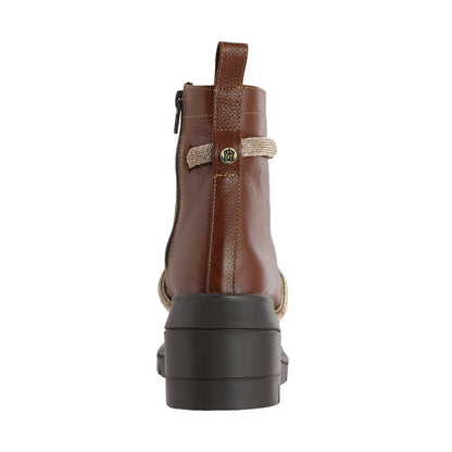 Bota Mediana 81402 Piel Davina Café