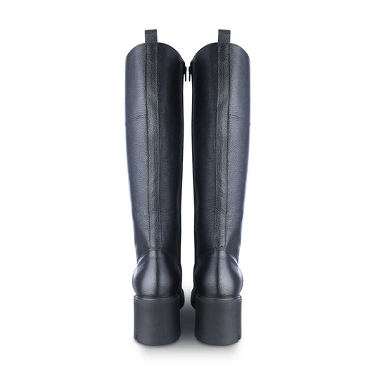 Bota Alta Mujer 85100 Piel Negro
