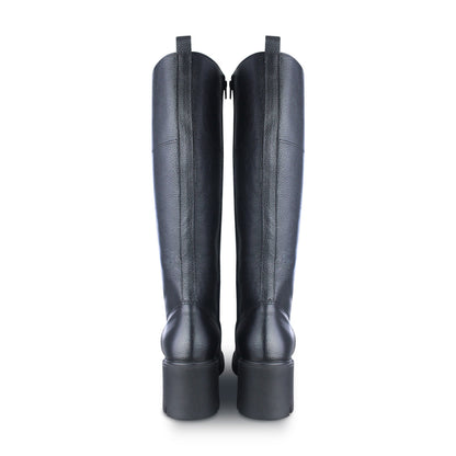 Bota Alta Mujer 85100 Piel Negro
