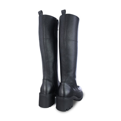 Bota Alta Mujer 85100 Piel Negro