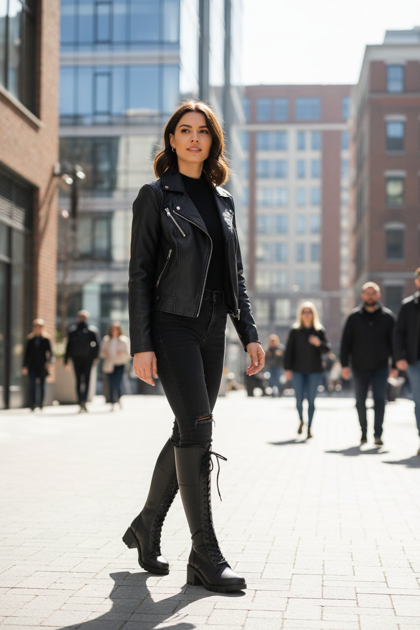 Bota Dama 85110 Davina Negro