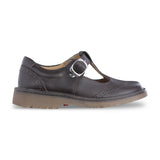Zapato escolar niña 9001 piel café