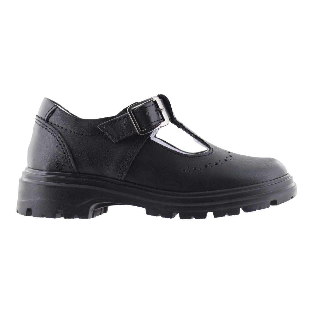 Zapato Escolar Niña 9002 Piel Negro