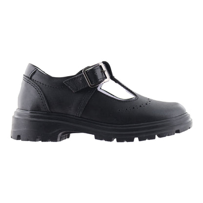 Zapato Escolar Niña 9002 Piel Negro