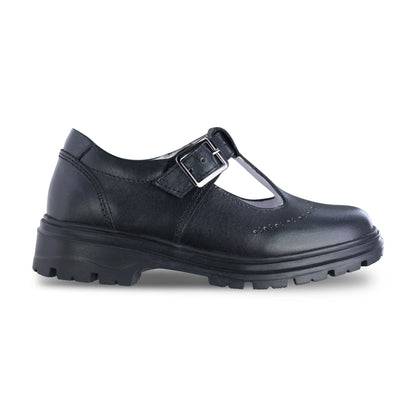 Zapato Escolar Niña 9002 Piel Negro