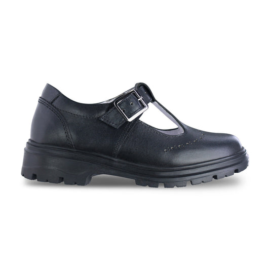 Zapato Escolar Niña 9002 Piel Negro