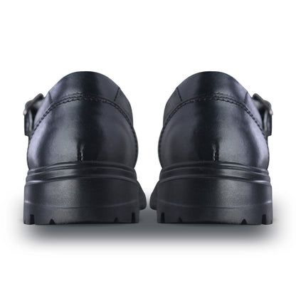 Zapato Escolar Niña 9002 Piel Negro