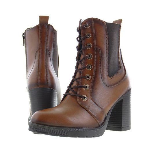 Bota Mediana 90420 Davina Piel Maple