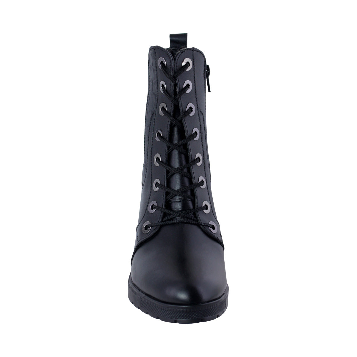 Bota Mediana Dama 90420 Davina Piel Negro