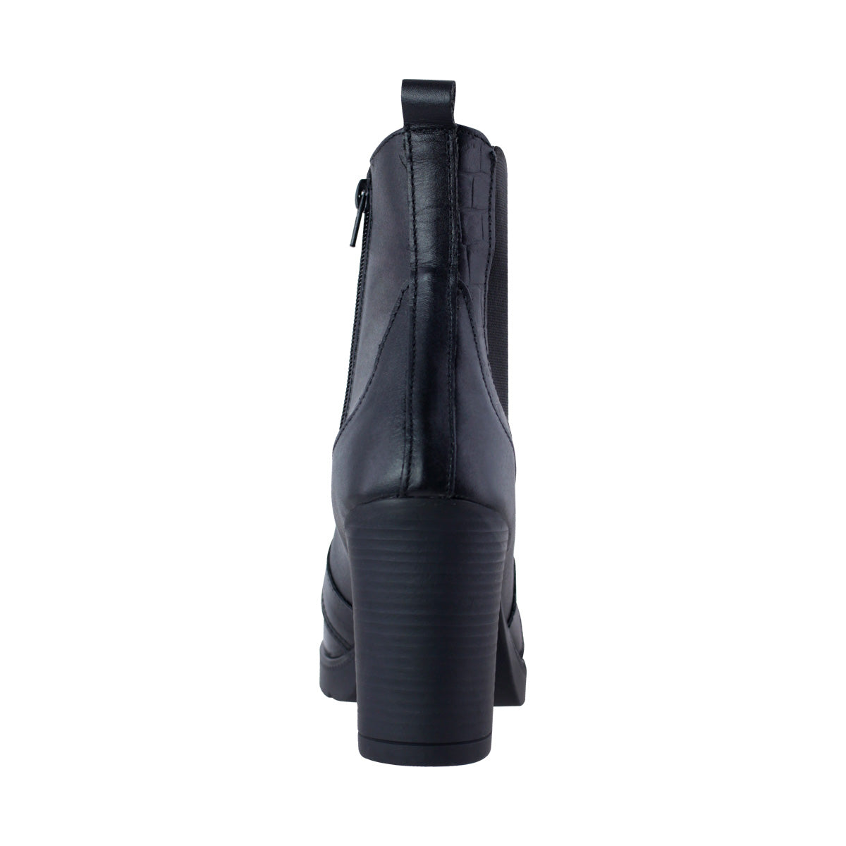 Bota Mediana Dama 90420 Davina Piel Negro