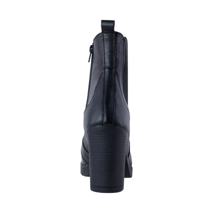Bota Mediana Dama 90420 Davina Piel Negro