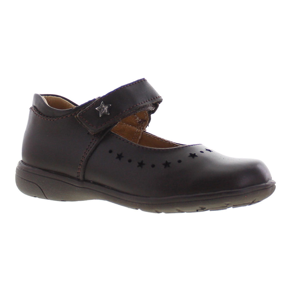 Zapato Escolar Niña 9131 Piel Café