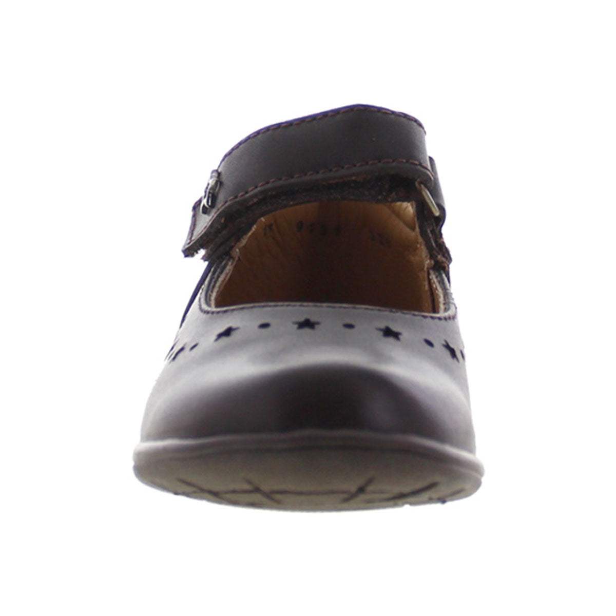 Zapato Escolar Niña 9131 Piel Café