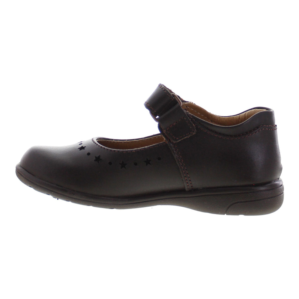 Zapato Escolar Niña 9131 Piel Café