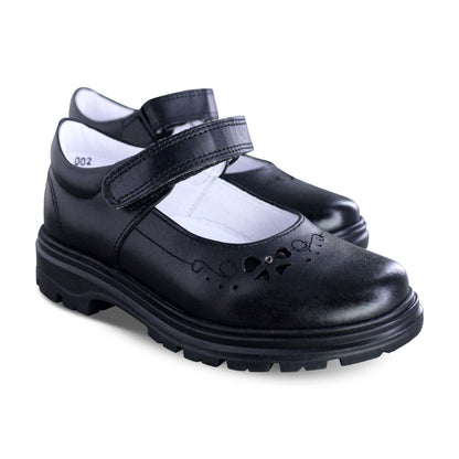 Zapato Escolar Niña 9173 Negro