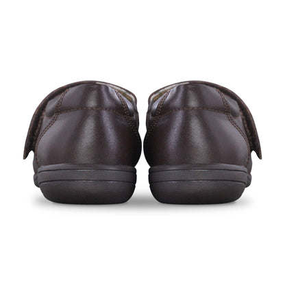 Zapato Escolar Niña 9252 Piel Café